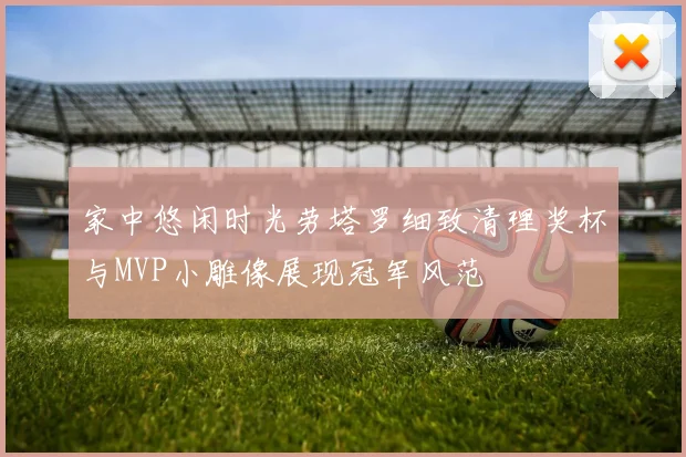 家中悠闲时光劳塔罗细致清理奖杯与MVP小雕像展现冠军风范